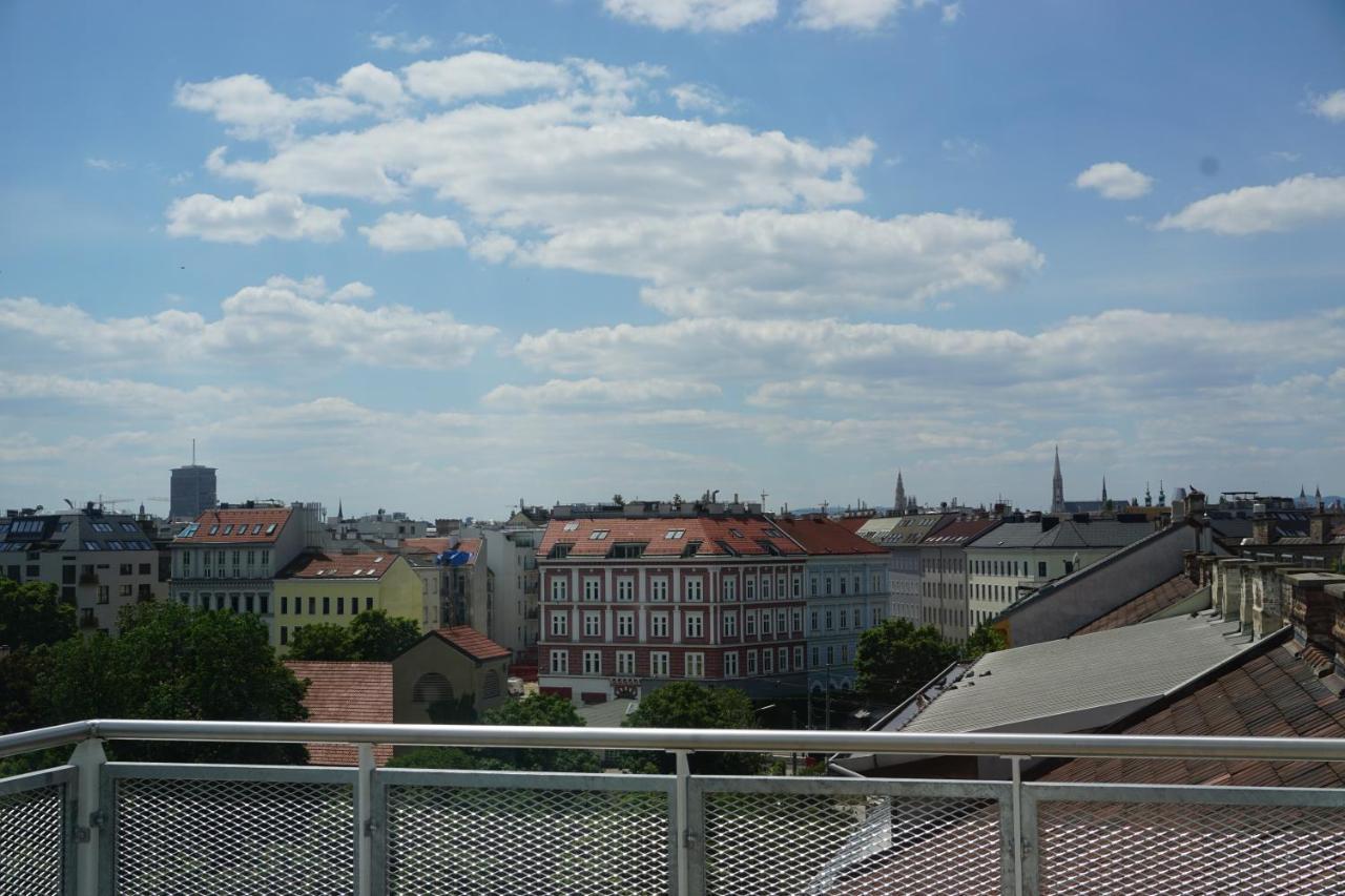 Augartenblick Penthauscombo 15/16 - Blick Zum Riesenrad Apartment Viena Exterior foto