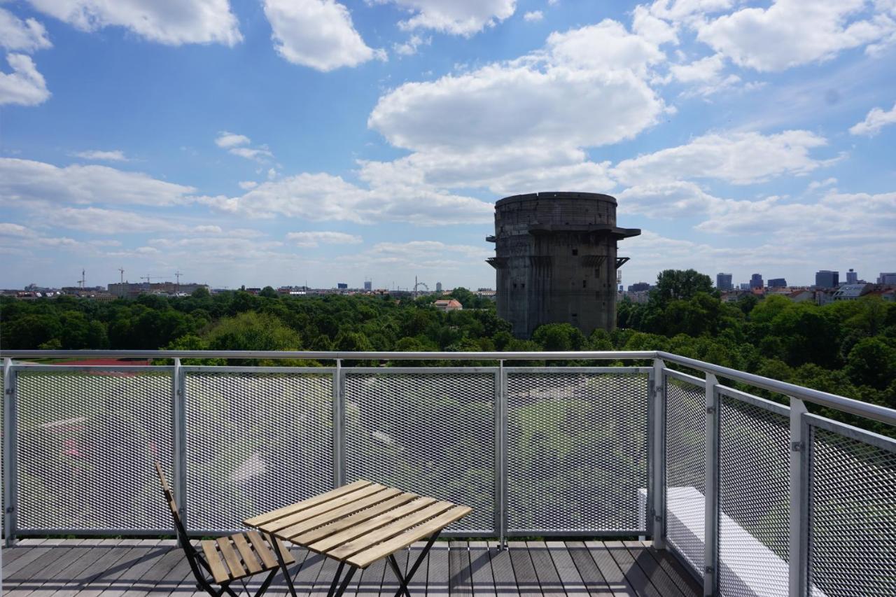 Augartenblick Penthauscombo 15/16 - Blick Zum Riesenrad Apartment Viena Exterior foto