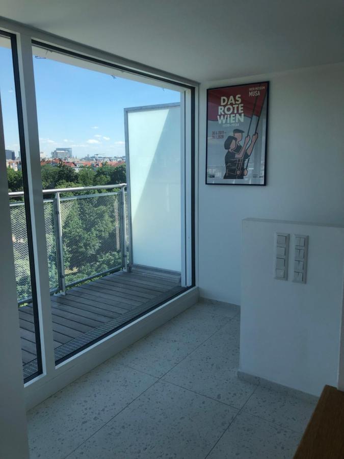 Augartenblick Penthauscombo 15/16 - Blick Zum Riesenrad Apartment Viena Exterior foto